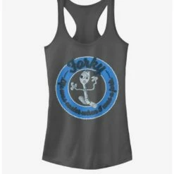 Best Pirce ✨ Disney Pixar Toy Story 4 Forky Back Girls Charcoal Tank Top ✔️