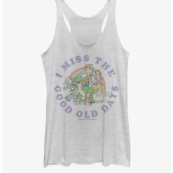 Discount ❤️ Disney Pixar Toy Story 4 Good Old Days ⌛ Girls Heathered White Tank Top ❤️