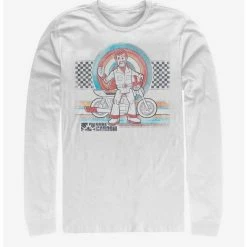 Coupon ⌛ Disney Pixar Toy Story 4 Ride 4 Lyfe White Long-Sleeve T-Shirt 👏