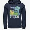 Best deal 🤩 Disney Pixar Toy Story 4 Stick With Us Navy Blue Hoodie ⌛