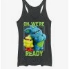 Cheapest 👍 Disney Pixar Toy Story 4 Ready 🔥 Girls Black Heathered Tank ⭐