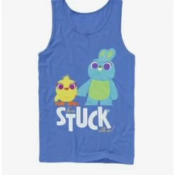 Buy ❤️ Disney Pixar Toy Story 4 Stuck With Us Royal Blue Tank Top 😍