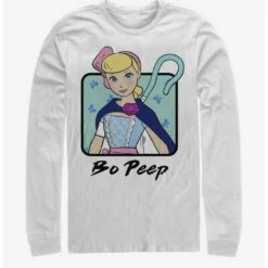 Cheapest 🛒 Disney Pixar Toy Story 4 Bo Peep Cloak White Long-Sleeve T-Shirt 😀