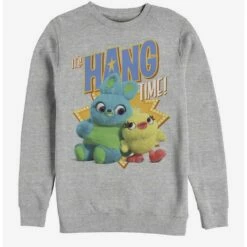 Brand new 😀 Disney Pixar Toy Story 4 Hang Time Heathered Sweatshirt 🎉