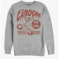 Best deal 😀 Disney Pixar Toy Story 4 The Greatest Stuntman Heathered Sweatshirt 👏