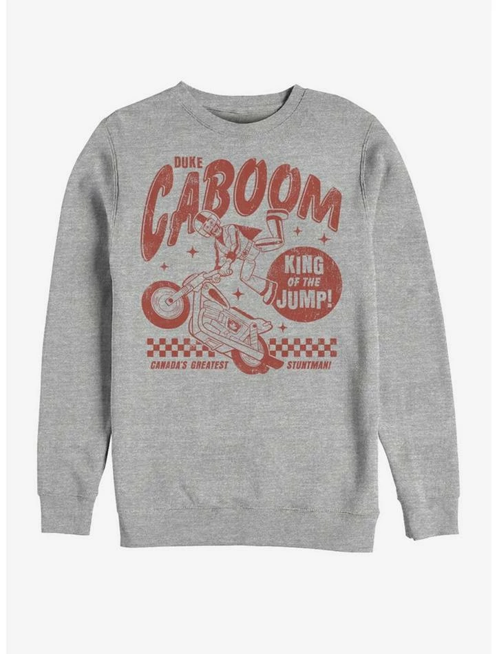 Best deal 😀 Disney Pixar Toy Story 4 The Greatest Stuntman Heathered Sweatshirt 👏 1 Best deal 😀 Disney Pixar Toy Story 4 The Greatest Stuntman Heathered Sweatshirt 👏