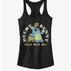Flash Sale 👍 Disney Pixar Toy Story 4 Ducky And Bunny Brand Girls Tank Top ✔️