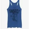 Brand new ✨ Disney Pixar Toy Story 4 Doodle Fork ❤️ Girls Royal Blue Heathered Tank Top ❤️