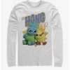 Brand new ⌛ Disney Pixar Toy Story 4 Hang Time White Long-Sleeve T-Shirt ❤️