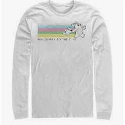 Discount ✔️ Disney Pixar Toy Story 4 Which Way To Fun White Long-Sleeve T-Shirt ✔️