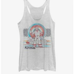 Best reviews of 🤩 Disney Pixar Toy Story 4 Ride 4 Lyfe 👏 Girls White Heathered Tank Top ⌛