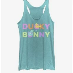 Promo 🌟 Disney Pixar Toy Story 4 What's In A Name Girls Tahiti Blue Tank Top 🧨