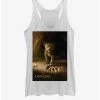Best deal 🥰 Disney The Lion King 2019 Simba Poster 👍 Girls White Heathered Tank Top ✔️