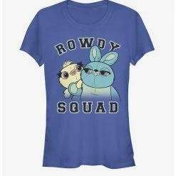 Budget ✨ Disney Pixar Toy Story 4 Rowdy Squad Girls Royal Blue T-Shirt 💯