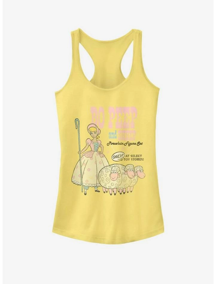 Best Pirce π Disney Pixar Toy Story 4 Bo Peep And Sheep Girls Banana Yellow Tank Top π 1 Best Pirce π Disney Pixar Toy Story 4 Bo Peep And Sheep Girls Banana Yellow Tank Top π