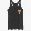Coupon ❤️ Disney Pixar Toy Story 4 Chest Color Logo 🤩 Girls Heathered Tank Top ✨