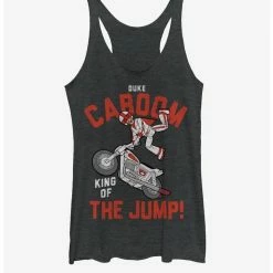 Cheapest ⌛ Disney Pixar Toy Story 4 Jump King Girls Heathered Tank Top 🧨