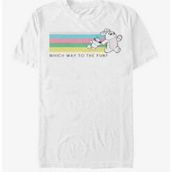 Best deal 🤩 Disney Pixar Toy Story 4 Which Way To Fun White T-Shirt 🛒