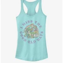 Promo ⌛ Disney Pixar Toy Story 4 Good Old Days Girls Cancun Blue Tank Top 😀