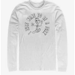 Flash Sale ⌛ Disney Pixar Toy Story 4 I Don't Belong Long-Sleeve T-Shirt ✔️