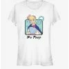 Promo 👍 Disney Pixar Toy Story 4 Bo Peep Cloak 😀 Girls White T-Shirt ✔️