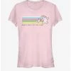 Outlet 😉 Disney Pixar Toy Story 4 Which Way To Fun Girls Light Pink T-Shirt 💯
