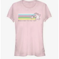 Outlet 😉 Disney Pixar Toy Story 4 Which Way To Fun Girls Light Pink T-Shirt 💯