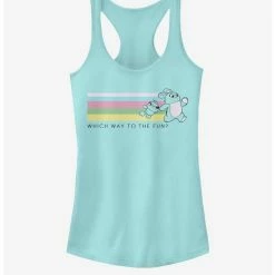 Buy ⌛ Disney Pixar Toy Story 4 Which Way To Fun ✔️ Girls Cancun Blue Tank Top ⌛