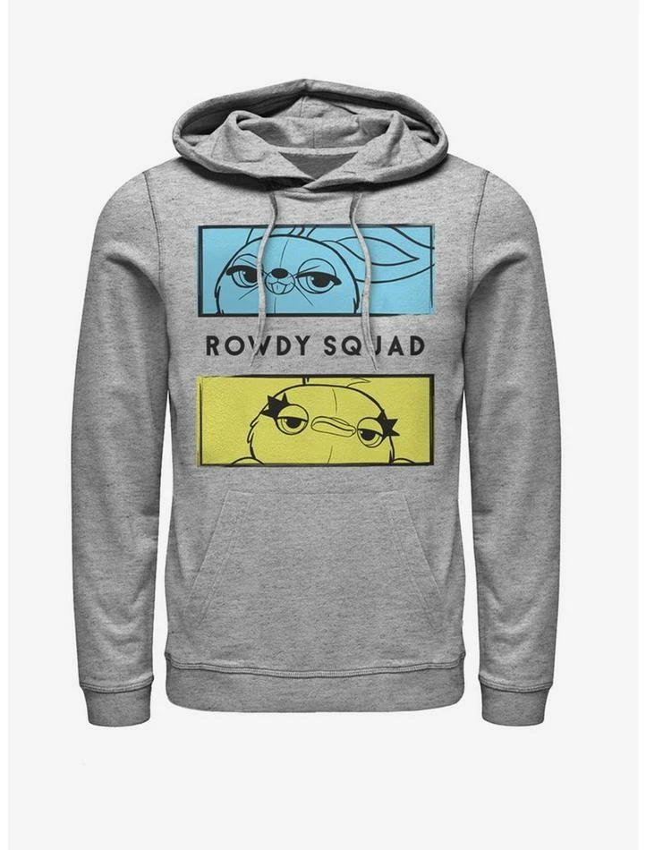 Promo 💯 Disney Pixar Toy Story 4 Rowdy Boxes Heathered Hoodie ✨ 1 Promo 💯 Disney Pixar Toy Story 4 Rowdy Boxes Heathered Hoodie ✨