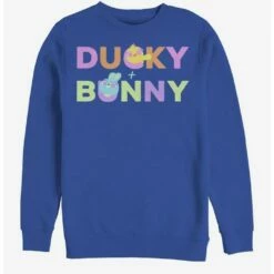 Best deal 🥰 Disney Pixar Toy Story 4 What's In A Name Royal Blue Sweatshirt ✔️