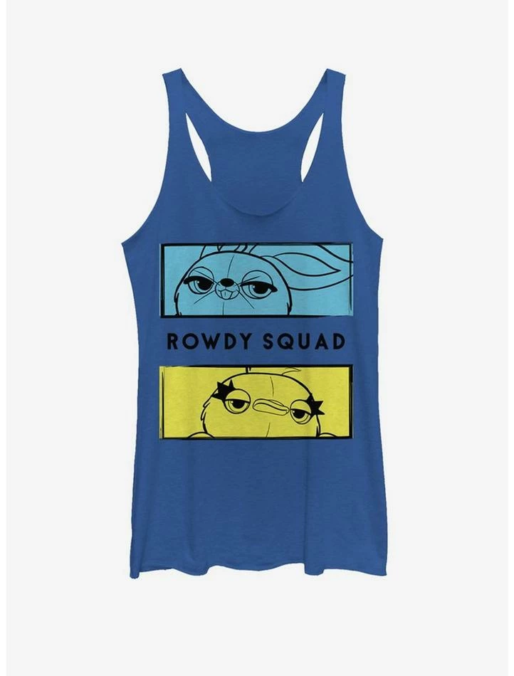 Best Sale ✔️ Disney Pixar Toy Story 4 Rowdy Boxes 🎁 Girls Heathered Royal Blue Tank Top 💯 1 Best Sale ✔️ Disney Pixar Toy Story 4 Rowdy Boxes 🎁 Girls Heathered Royal Blue Tank Top 💯