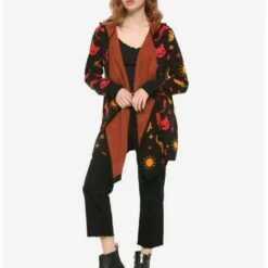 Outlet 💯 Her Universe Disney Hocus Pocus Dani Hooded Girls Flyaway Cardigan 🔔 -Dressup Outfits Shop 12047333 av3