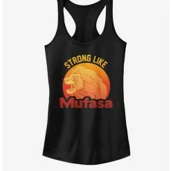 Outlet 👍 Disney The Lion King Simba Strong Like Mufasa Girls Tank 😀