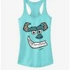 Discount ⌛ Disney Pixar Monsters Inc. Sully's Face 🎉 Girls Tank ⌛