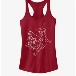 New ✨ Disney Tinker Bell Fly Away With Me 🔥 Girls Tank ✨