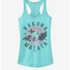 Budget 💯 Disney The Lion King Hakuna Time Girls Tank ✔️