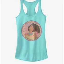 Best Pirce ⌛ Disney Pocahontas Not Easiest Girls Tank ⭐