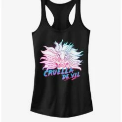 Promo 🎉 Disney Villains Crazy Cruella Girls Tank ⌛