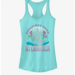 Promo ⭐ Disney The Little Mermaid Atlantica ⭐ Girls Tank ❤️