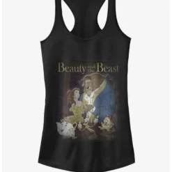Cheap ⭐ Disney Beauty and the Beast Beauty Poster Girls Tank ⌛