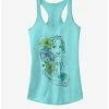 Budget ❤️ Disney Princesses Rapunzel Sketch 🔥 Girls Tank ⭐