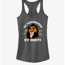 Discount ⭐ Disney The Lion King Surly Scar Girls Tank ❤️