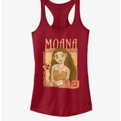 Outlet ⌛ Disney Moana Smile 😀 Girls Tank ✨