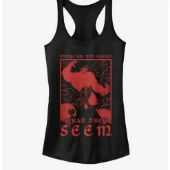 Best Pirce 😉 Disney Villains Jafar Evil Genie Girls Tank 💯