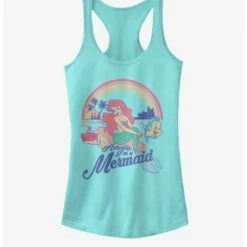 Cheap 👏 Disney The Little Mermaid Actual Mermaid Girls Tank 🛒