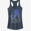 Best Sale 🔔 Disney Beauty and the Beast Silhoutte Girls Tank 😉