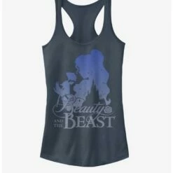 Best Sale 🔔 Disney Beauty and the Beast Silhoutte Girls Tank 😉