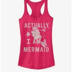 Cheap 😍 Disney The Little Mermaid Actual Mermaid Girls Tank 🎁