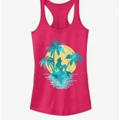 Cheapest 🎉 Disney The Little Mermaid Patterned Ariel Girls Tank 😀