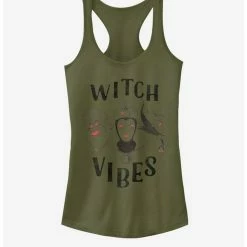 Coupon 🌟 Disney Villains Witch Vibes 👍 Girls Tank ⌛